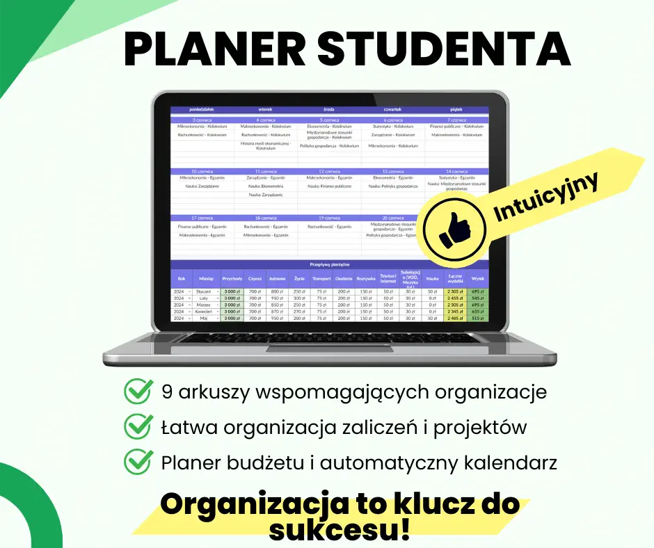 planer studenta