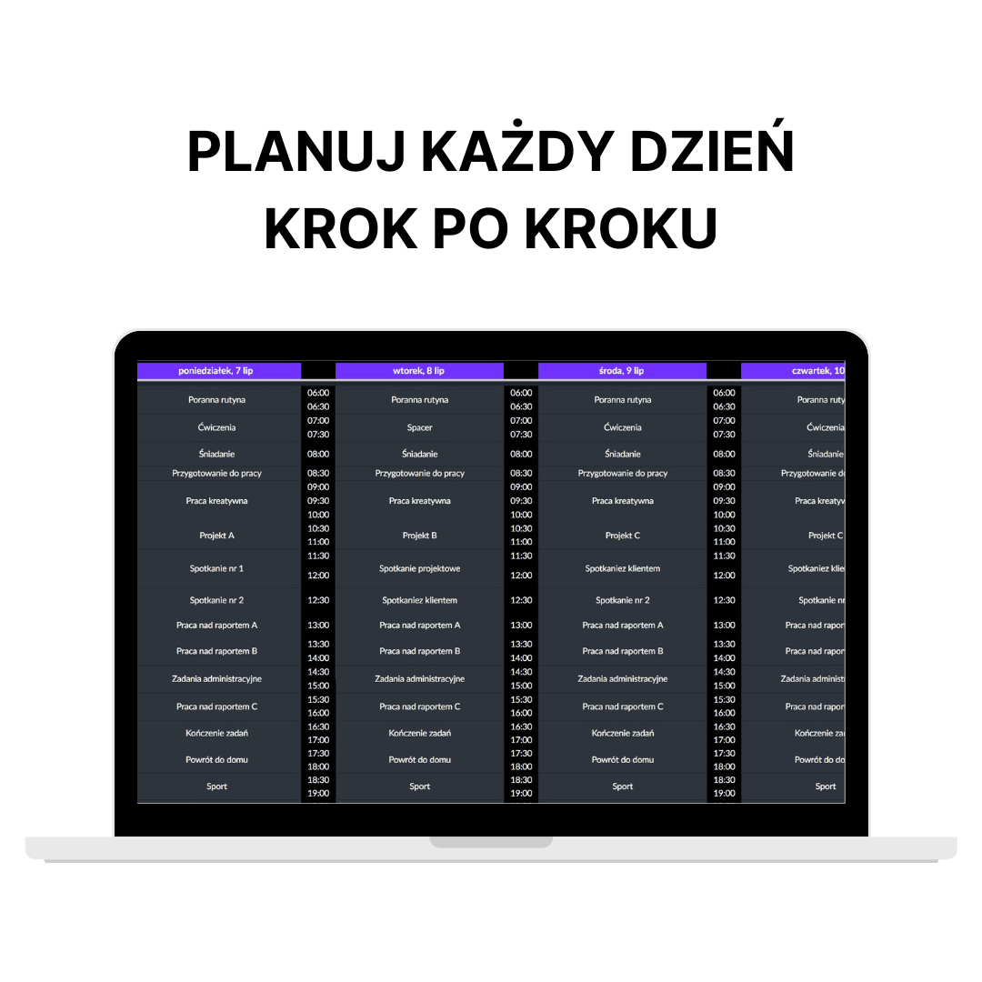 plan dnia online