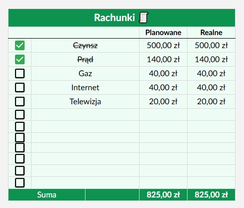 Rachunki