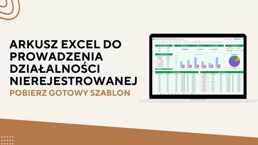 Excel do rozliczania działalności nierejestrowanej