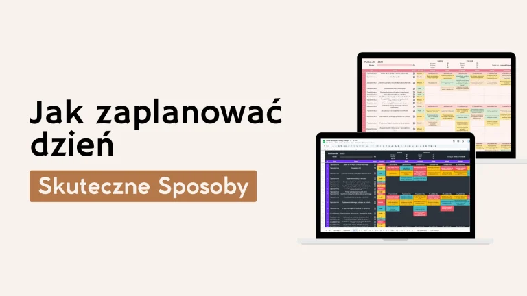 Jak skutecznie zaplanować swój dzień