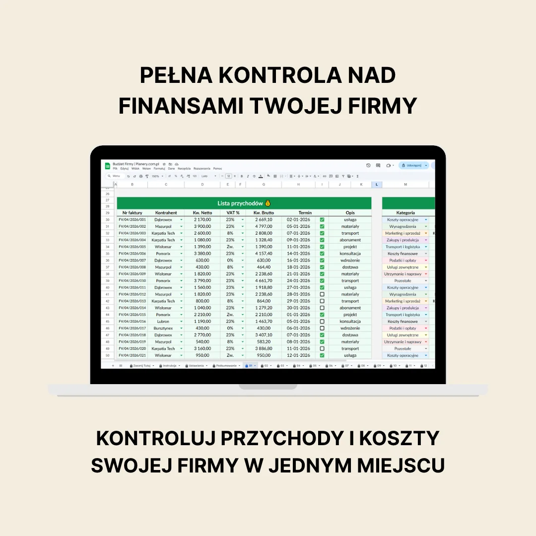 budżet firmowy 4