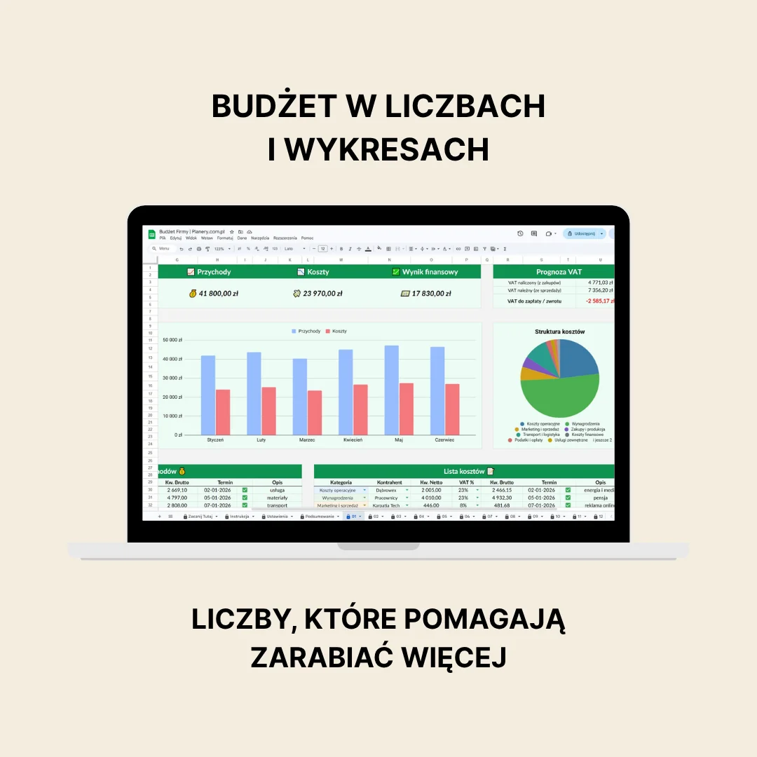 budżet firmowy 5