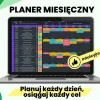 planer miesięczny dark