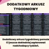 planer roczny - plan tygodniowy