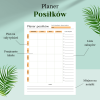 Planer posiłków do druku