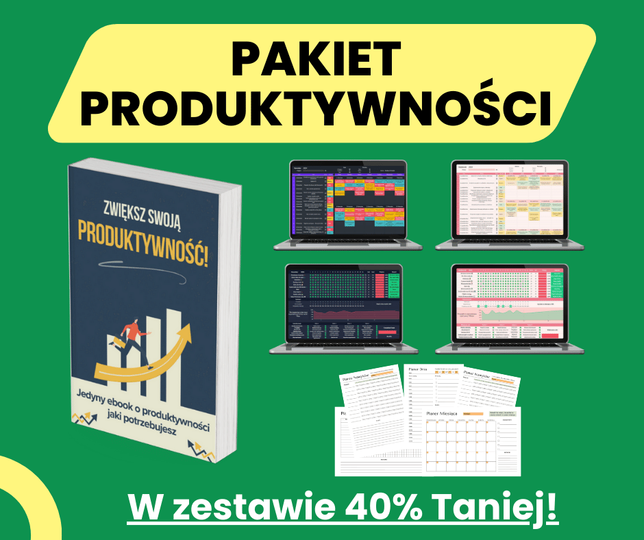 Pakiet Produktywności - eBook + Dodatki